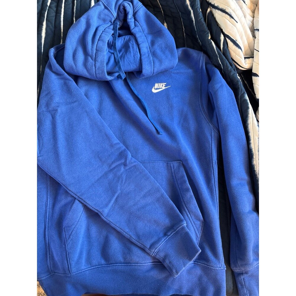 Nike royal blue unisex hoodie